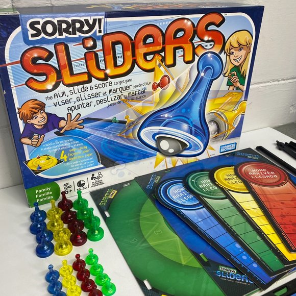 Sorry! Sliders Parker Brothers- Excellent Condition! - Picture 5 of 7